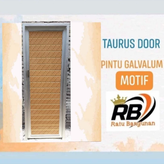 Pintu Kamar Mandi Galvalum Batik