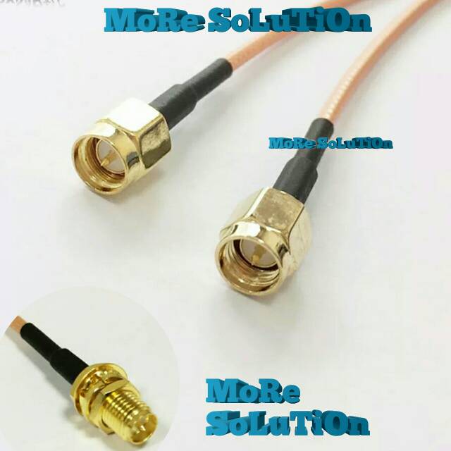 Pigtail  dual router modem huawei 4G bolt B310,B315