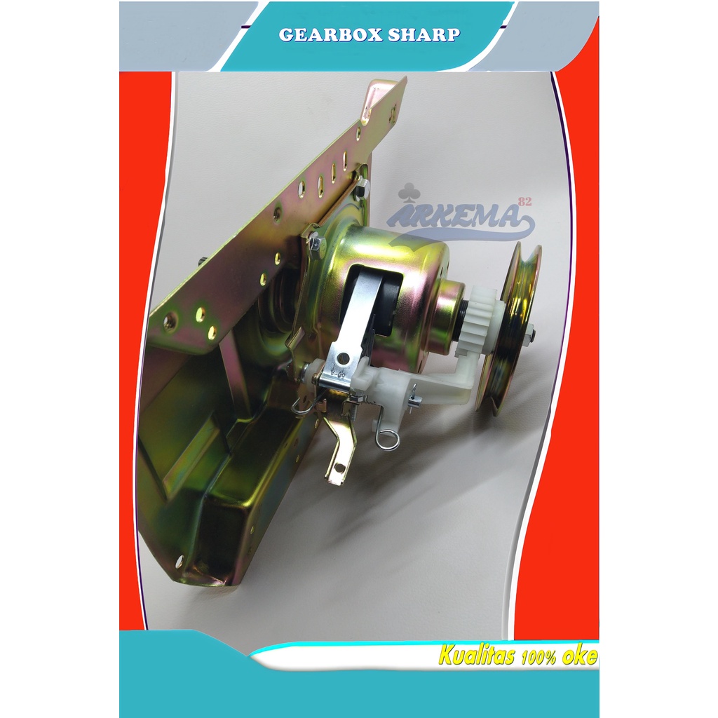 GEAR BOX MESIN CUCI 1 TABUNG TOP LOADING SHARPS GEARBOX