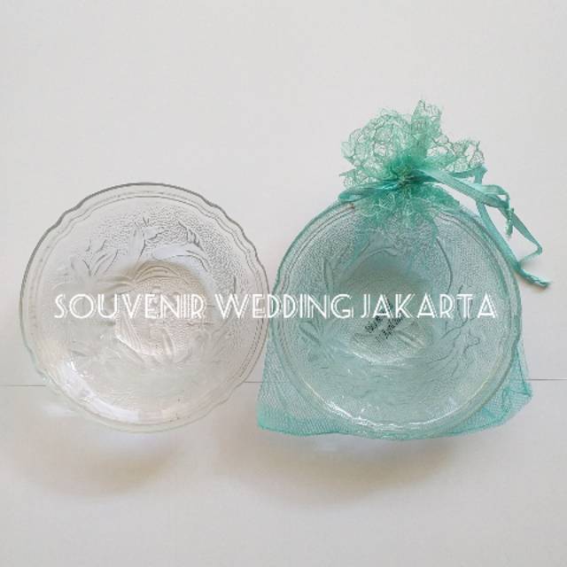 Souvenir mangkok bunga kemas tile