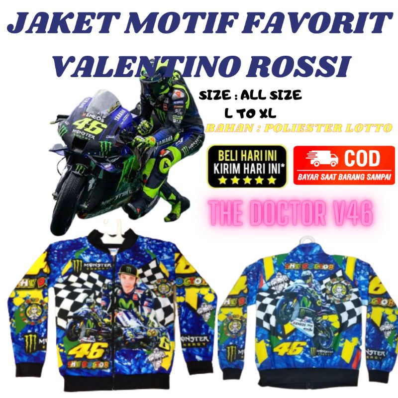 JAKET MOTOR VALENTINO ROSSI