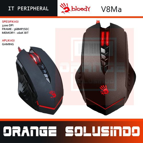 BLOODY V8MA - MOUSE GAME - MOUSE GAMING BLOODY V8MA - MOUSE GAMING MURAH - BLOODY