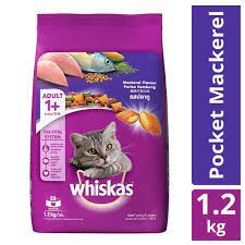 WHISKAS MAKAREL FLAVOR 1,2KG - WHISKAS MACKAREL 1.2KG - WHISKAS MAKAREL 1.2KG - WHISKAS MURAH