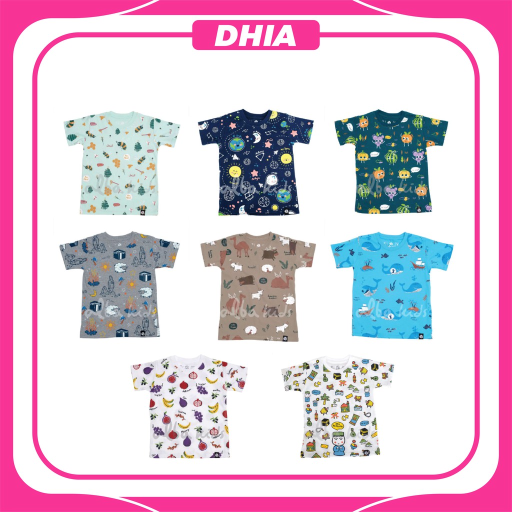 Kaos Alba Kids Baju Kaos Anak Anak Murah | Kaos Anak Kaos Anak Laki Laki | Baju Anak Anak Laki