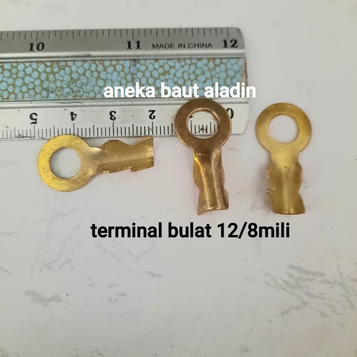 

terminal bulat 12/8mm