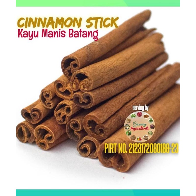 

Jual Cinnamon Stick 1Kg / Kayu Manis Batang 1Kg | Bumbu Rempah