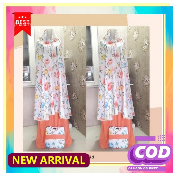 Mukena Remaja Dewasa Mukena Alat Sholat Terbaru 2022 Motif Bordir Bunga Bahan Katun Adem Grosir Muke
