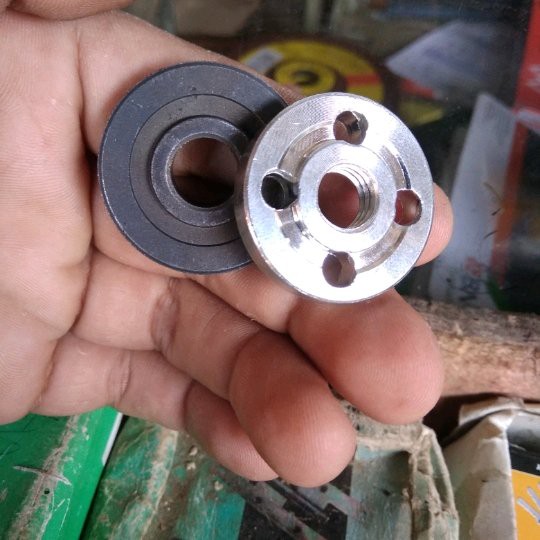 Mur Mesin Grenda Tangan 4 Inch (Set) / Collect Nut M10X1.5
