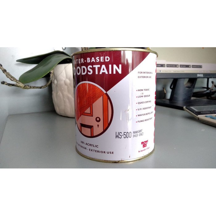 Jual MOWILEX WATER-BASED WOODSTAIN (PELITUR AIR MOWILEX ) WS 500 MAHOGANY Terlaris