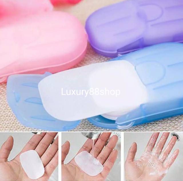 Sabun Kertas  cuci tangan / Hand soap paper 20s