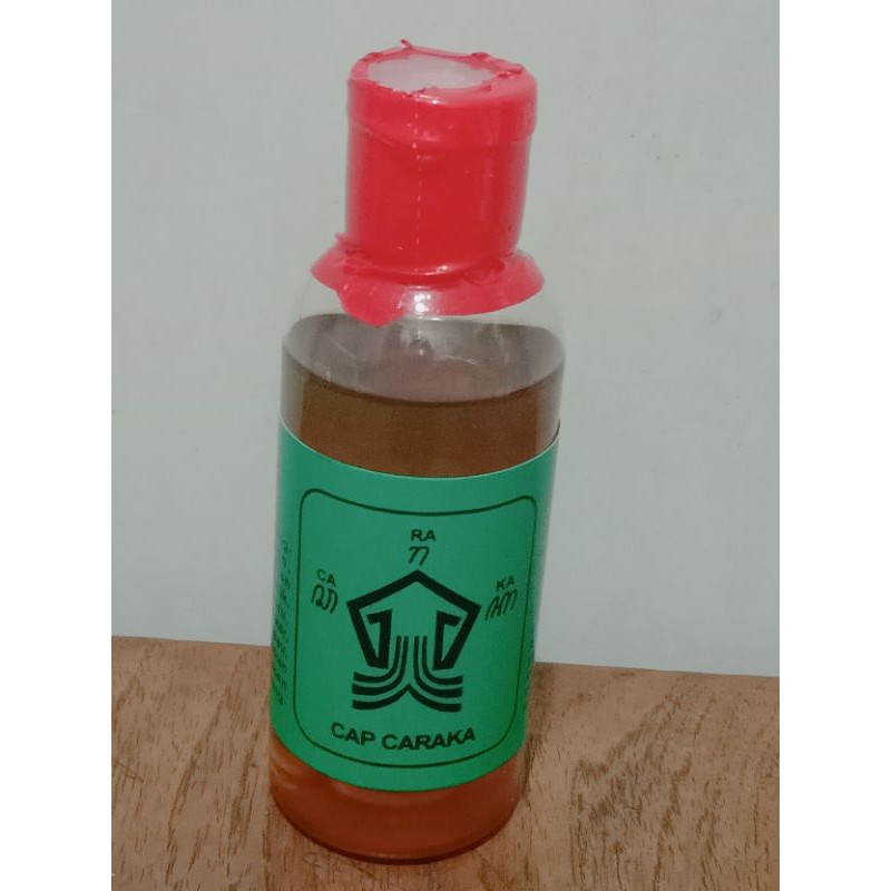 MINYAK CARAKA 60 ML BOTOL FLIPTOP (MINYAK PATAH TULANG & MINYAK GOSOK SERBAGUNA)