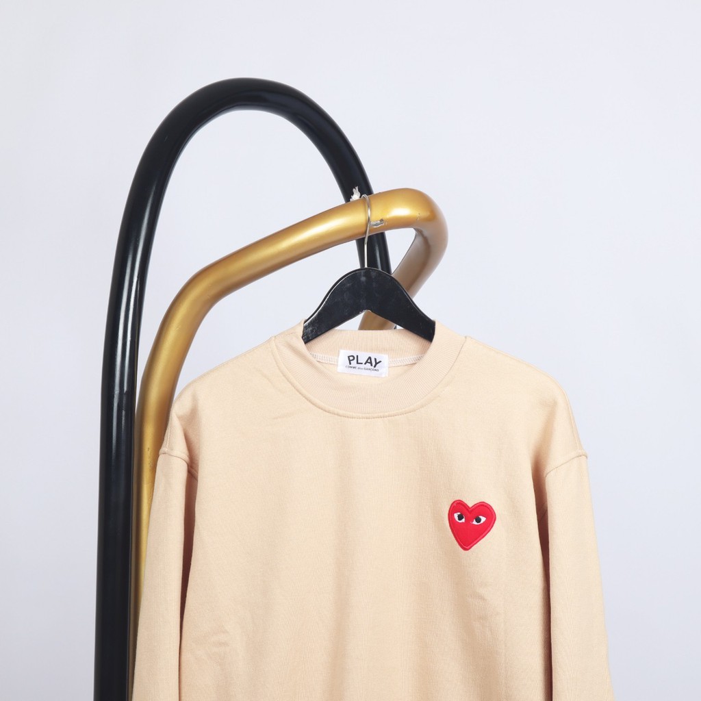 JAKET SWEATER CREWNECK PLAY CDG UNISEX PREMIUM QUALITY