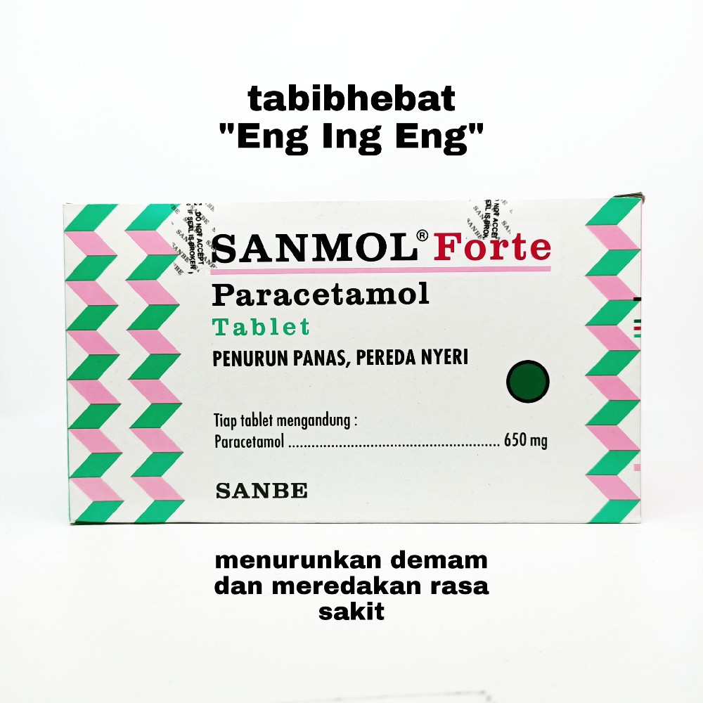 Paracetamol Box Sanmol