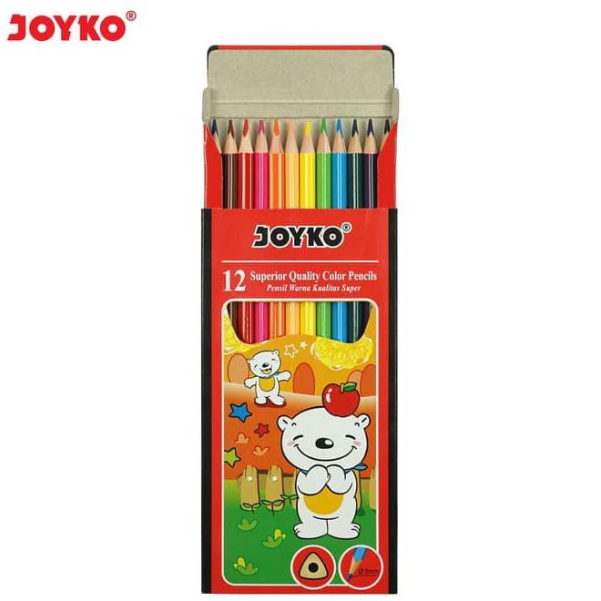 

Color Pencil / Pensil Warna Joyko Cp-Tr12Pb / 12 Warna Best Seller