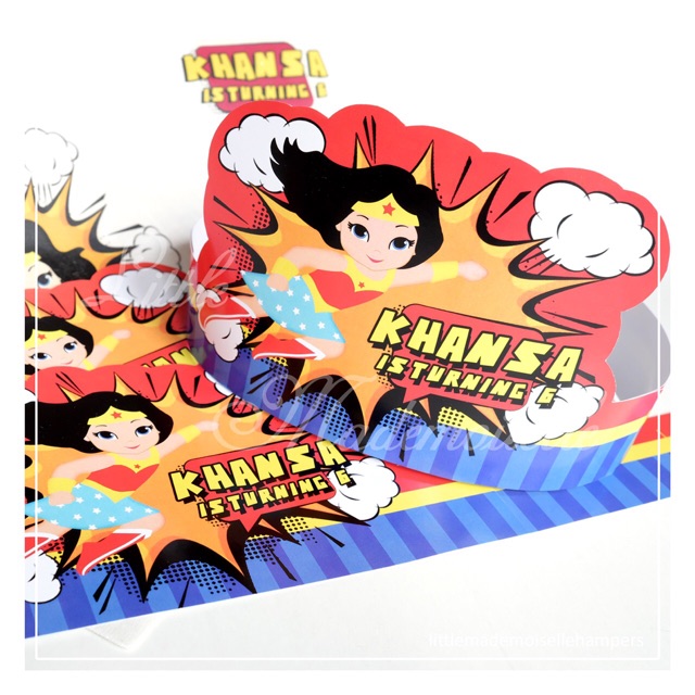 Party hat / topi pesta Wonder Woman