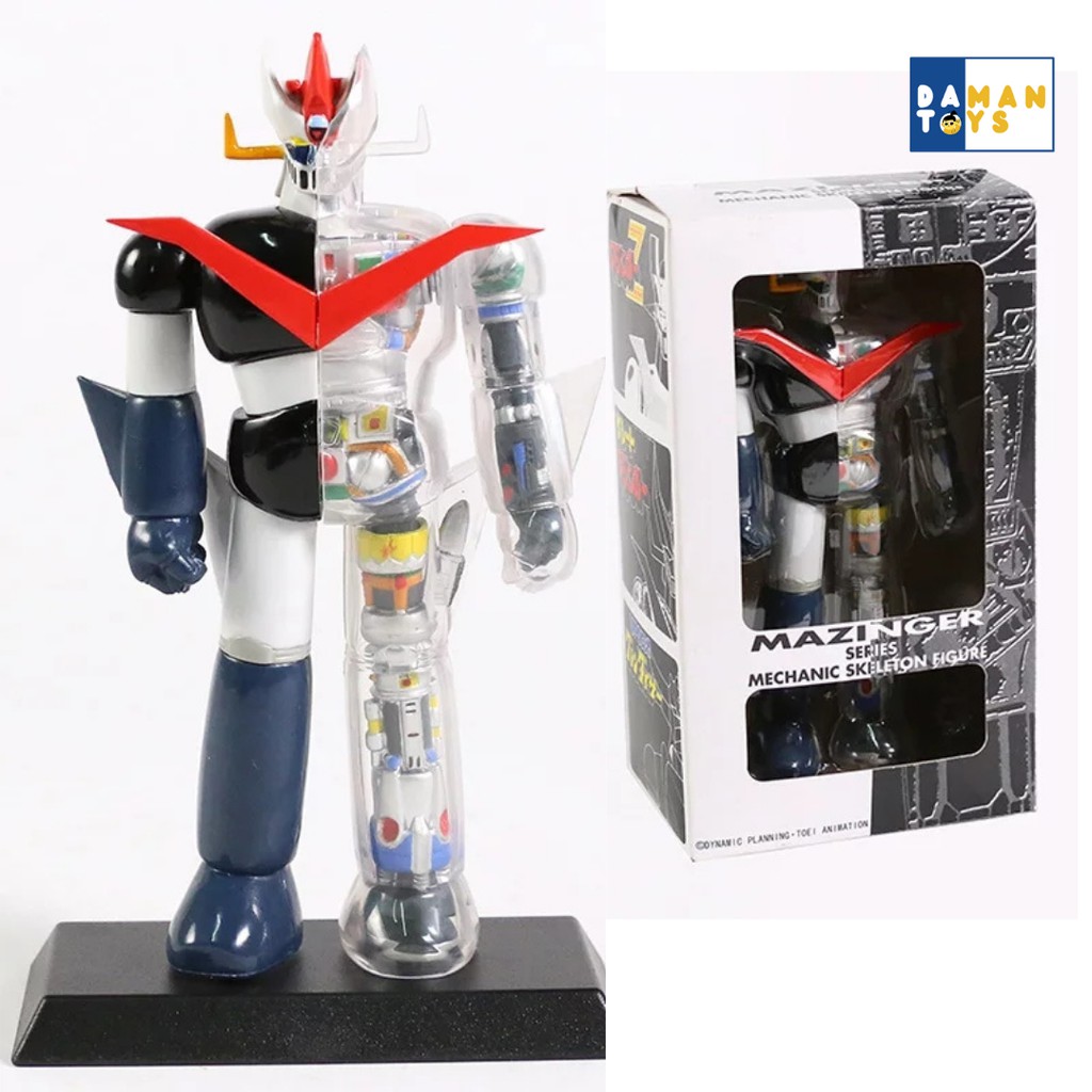 Figure Mazinger Mechanic Skeleton Figure Series Mainan Anak Laki Laki Robot