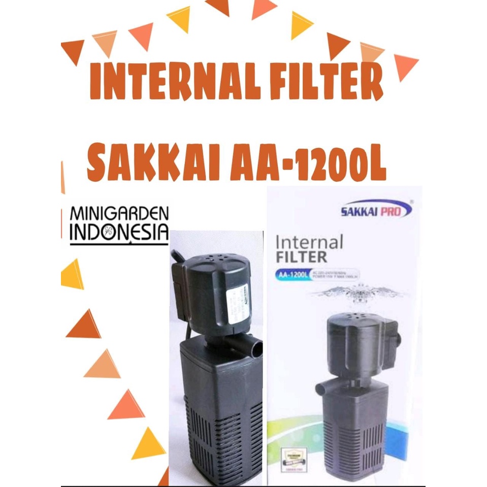 SAKKAI PRO AA 1200L INTERNAL FILTER POMPA AQUARIUM POMPA AQUASCAPE