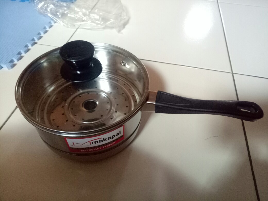 Panci Susu Steamer Makapal 18 Cm