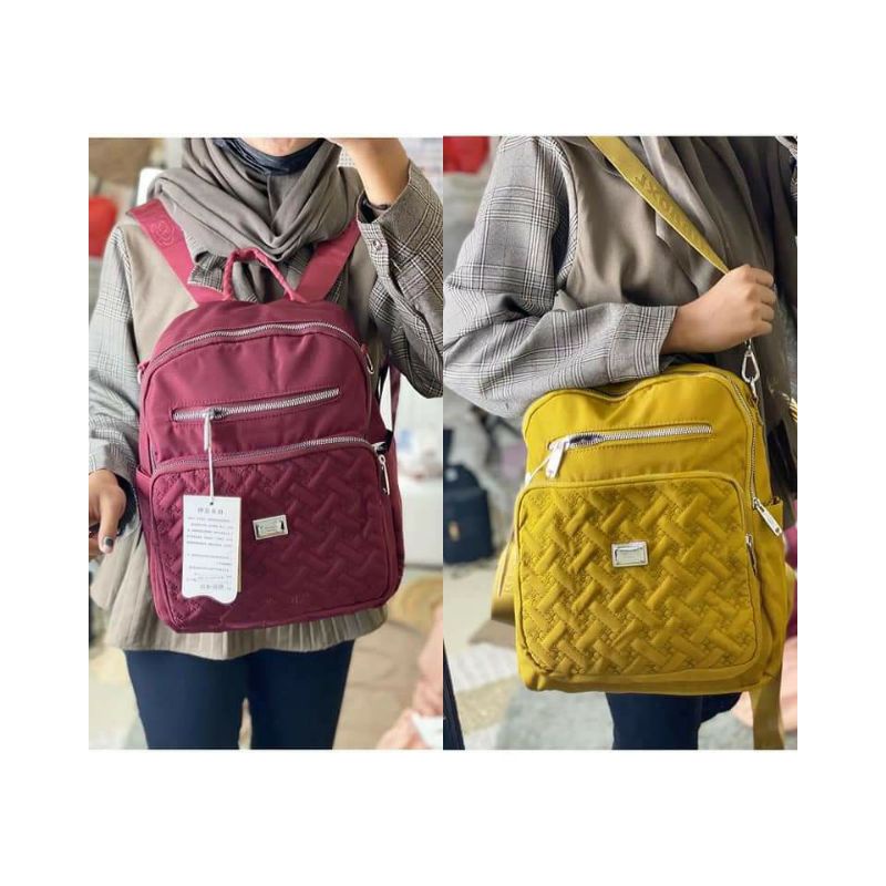 Tas ransel wanita chibao import 7959-22 kanvas