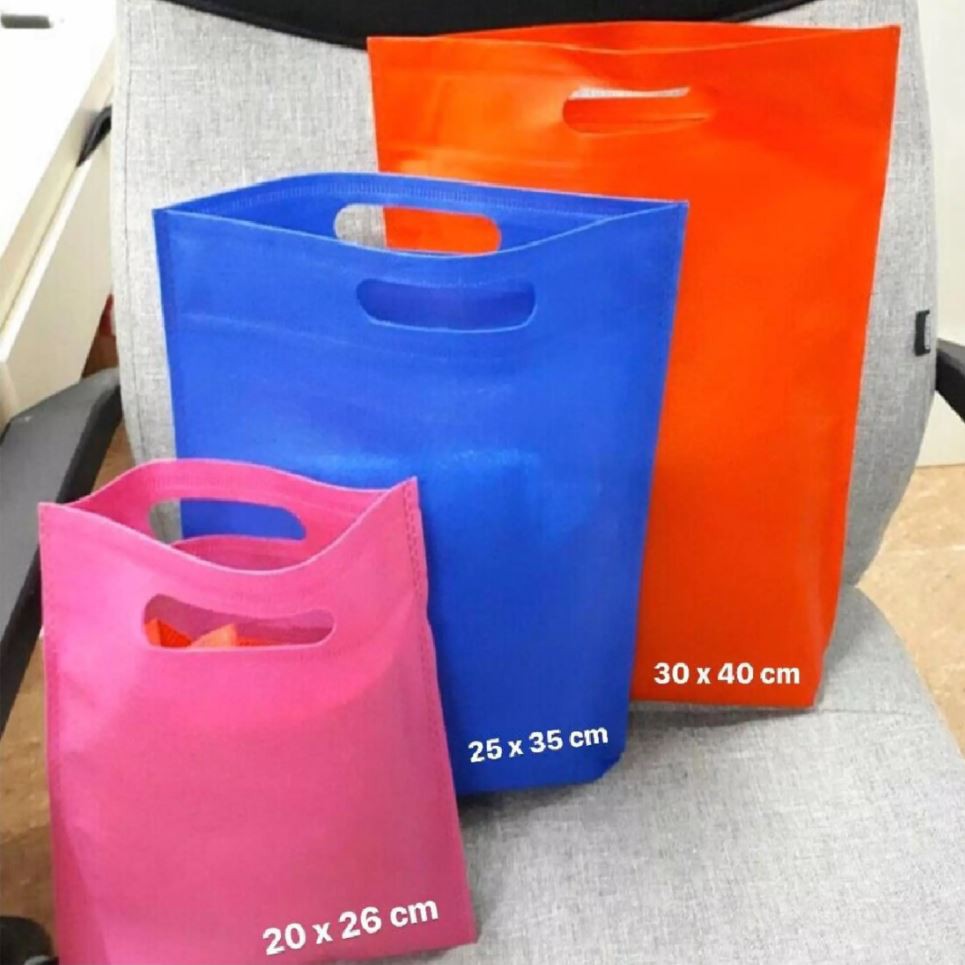 Goodie Bag Oval 25x35 | Tas Spunbond Oval | Kantong Souvenir Murah