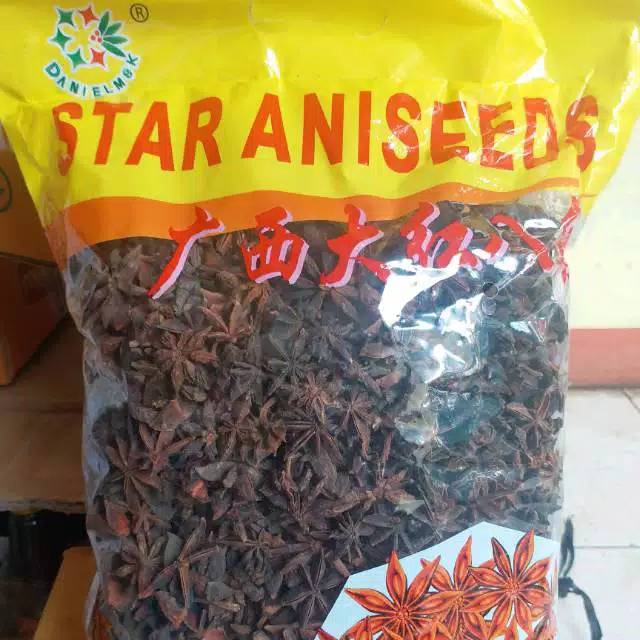 100gr | PEKAK KEMBANG LAWANG BUNGA LAWANG KERING | STAR ANISE | herbal asli alami bumbu dapur penyedap masakan rempah nusantara indonesia