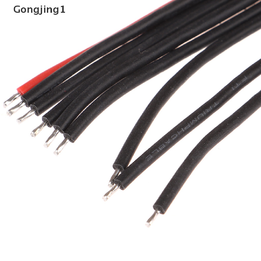 Gongjing1 5Pcs Kabel Balance Charger Baterai LiPo 22AWG JST-XH 2-10P