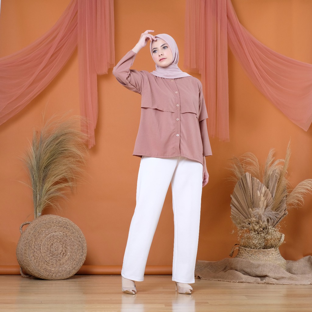 Baju Blouse Atasan Murah Wanita Terbaru KorinaRa