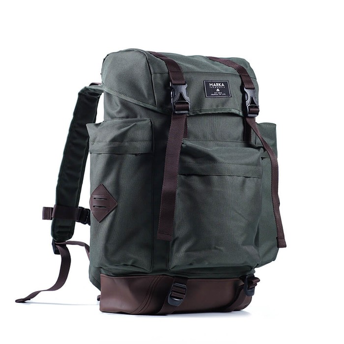 Tas Ransel Marka Krakatoa Hijau Army