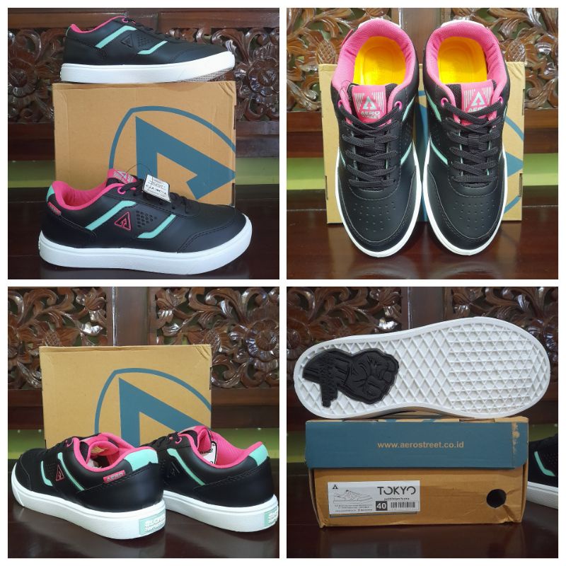 SEPATU AEROSTREET TOKYO HITAM