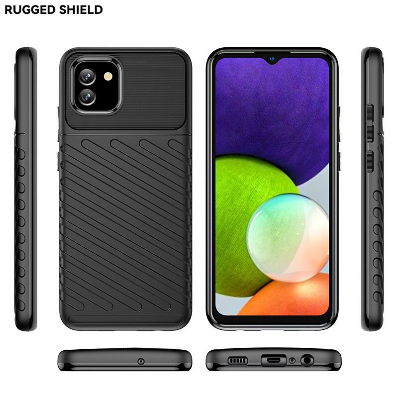 SAMSUNG A03 / A03 CORE SOFT CASE RUGGED ARMOR THUNDER SOFTCASE COVER SILICONE