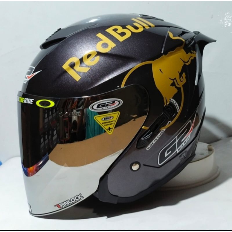 Helm Original G2 Optimax Paket Ganteng-Htm dop