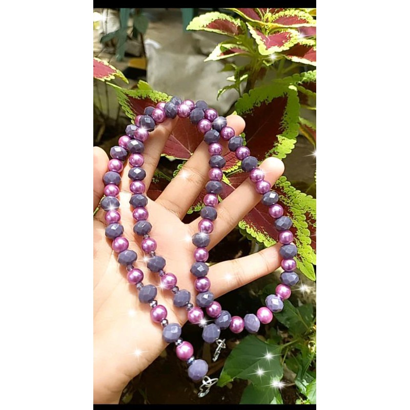 setrap dan konektor masker bahan kulit kerang air tawar original combinasi cristal