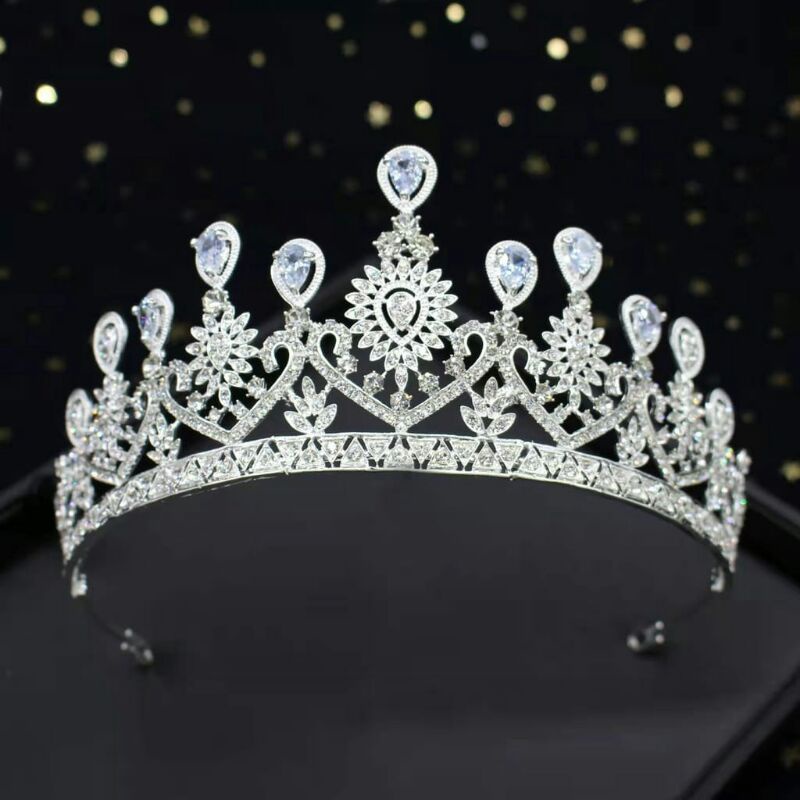 mahkota kristal bunga mahkota hijab mahkota pengantin wedding crown