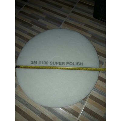 Buffing Pad warna Putih 3M 17&quot;