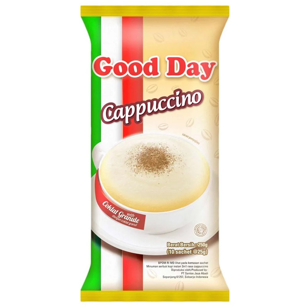 

Good Day Cappuccino 10x25gr