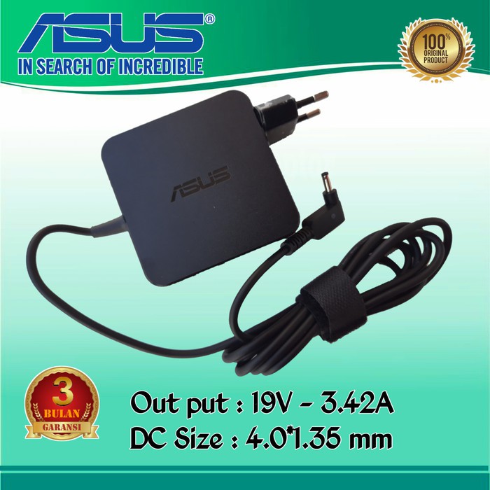 Adaptor Charger ASUS Vivobook S14 A407 NS74 S410UN K401 K401L K401LB K401LB S410UF 3.42(4.0) Original