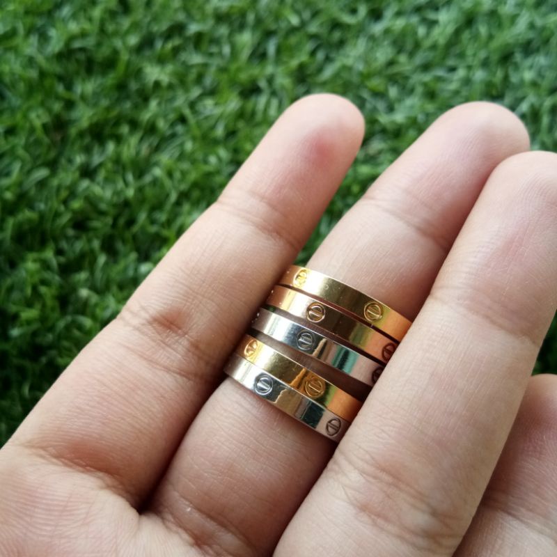 (kartier) Cincin Swasa kuning selamanya