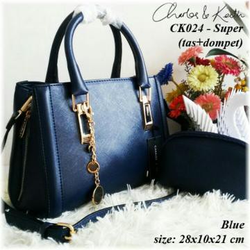 Tas Fashion Wanita Charles n Keith CK 024 Set Dompet Handbag