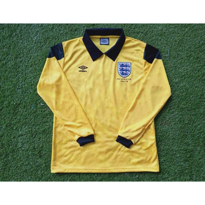 Jersey Retro 1990 England GK Peter Shilton