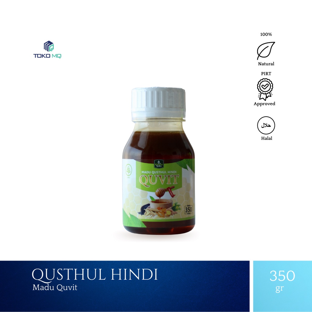 

100% ORIGINAL - Madu Quvit Qusthul Hindi 350 gr
