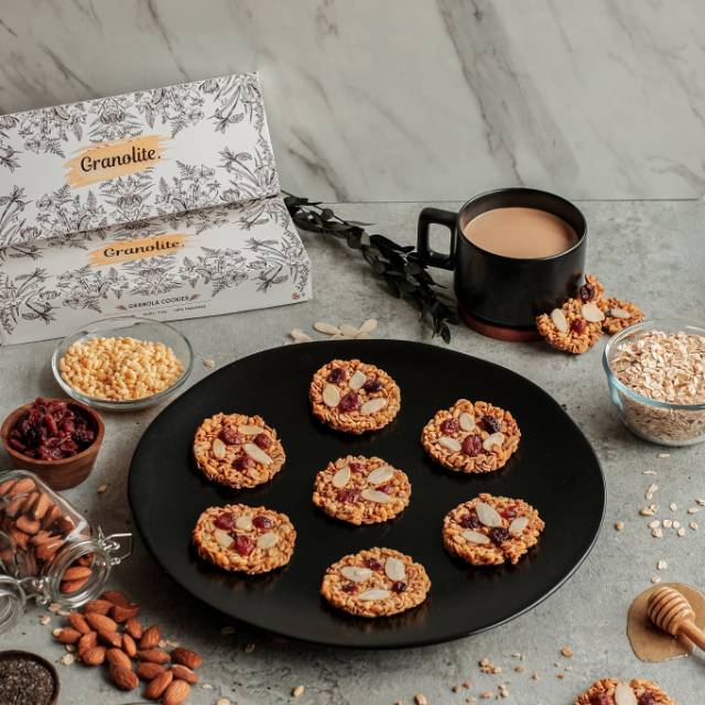 

Granolite Granola Cookies - ORIGINAL, CHOCOLATE, TEH TONG TJI