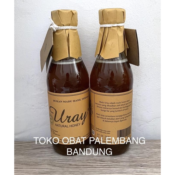 

MADU URAY NATURAL HONEY 450GRAM GRADE A MADU MURNI ALAMI MADU HUTAN