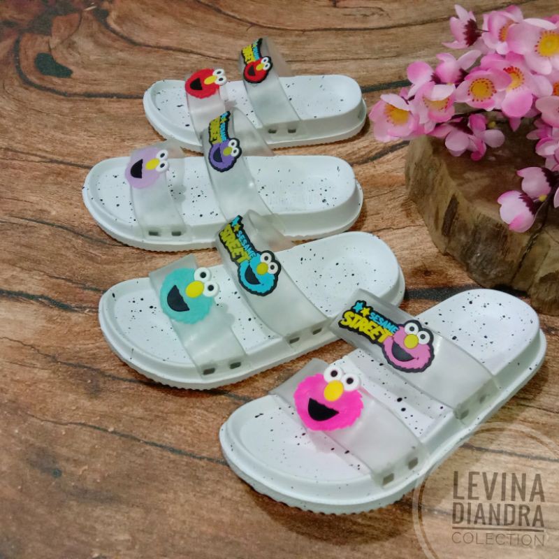 SANDAL ELMO SLOP KARET DULUX ANAK 30-35