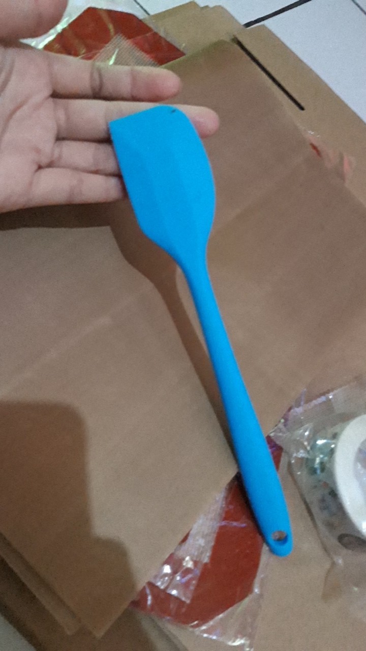 Silicone Spatula Cooking Baking Scraper Cake Cream Butter Mixing Batter Tools Broxah.id