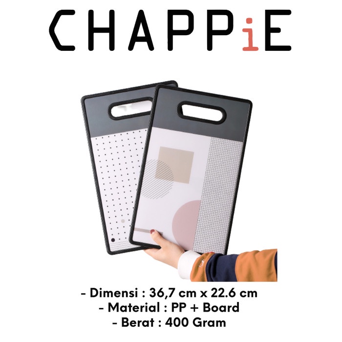 

Talenan Anti Slip Bahan PP Food Grade Buah Sayur / Talenan Kayu - MOTIF TITIK - BARU