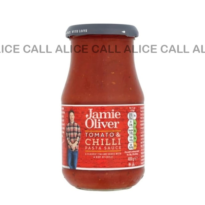 

SAUS PASTA JAMIE OLIVER TOMATO CHILLI PASTA SAUCE 400GR