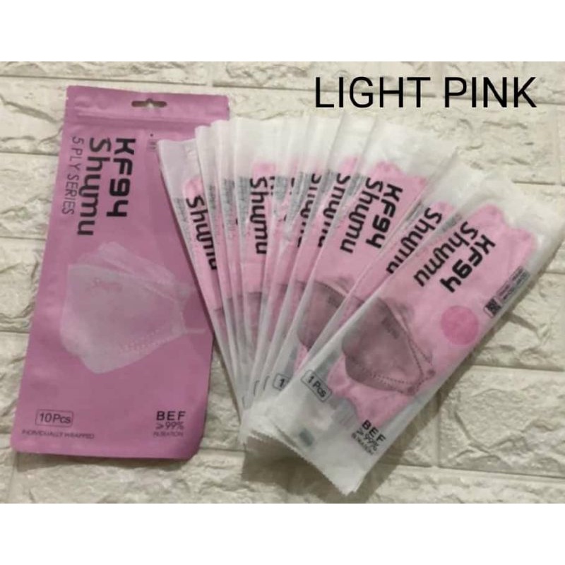 Masker Shumu Kf94 Single Pack @10 pcs