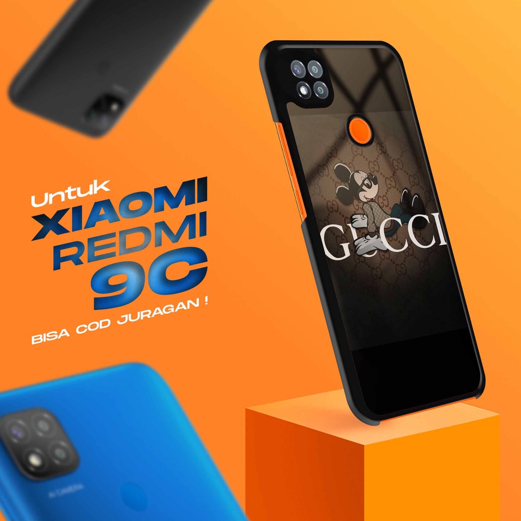 Casing XIAOMI REDMI 9C - CASE XIAOMI REDMI 9C [ Mickey Gucci ] Softcase XIAOMI REDMI 9C  - Case Hp M