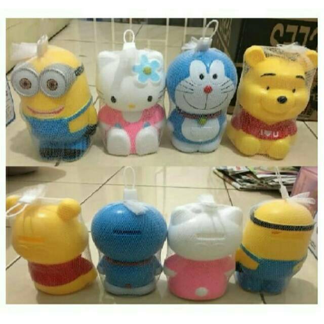 Celengan Karakter Unik dan Lucu (Doraemon, Hello Kitty, dll)