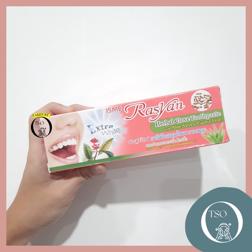 [100 GRAM] RASYAN HERBAL CLOVE TOOTHPASTE | ODOL PEMUTIH GIGI